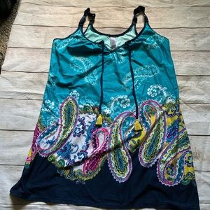 Paisley nightgown